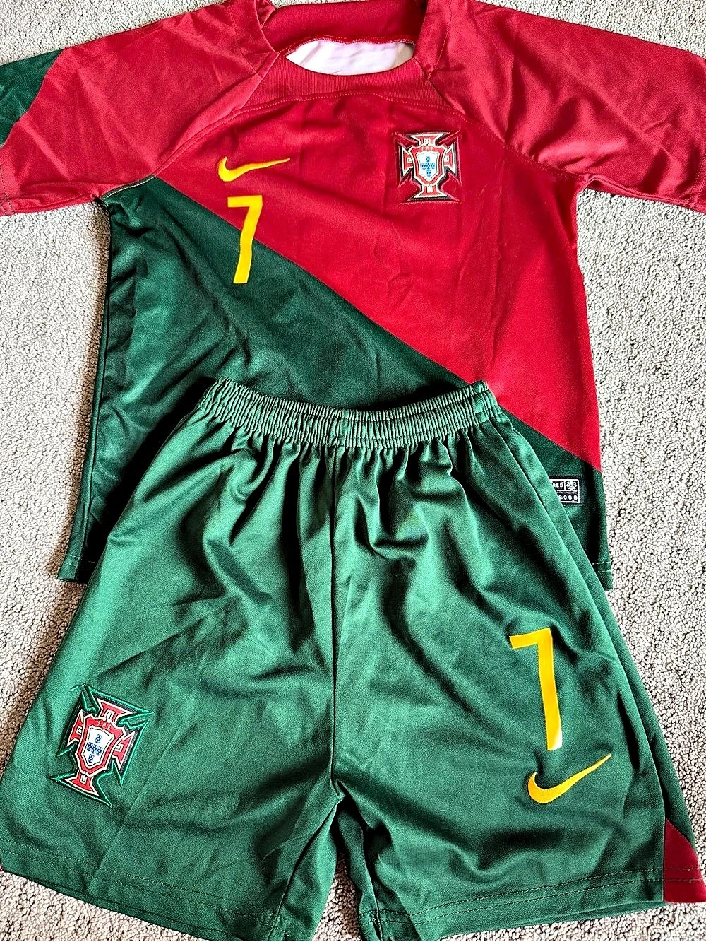 Youth Nike Portugal Ronaldo Soccer Set